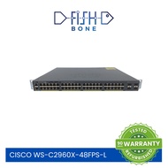 Cisco WS-C2960X-48FPS-L 48 GigE PoE Switch (Refurbished)