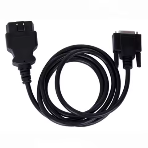 156cm 5ft OBD2 16Pin Male To DB 15Pin Male Extension Cable VGA Obd To Db15 Data Cord Diagnostic Exte