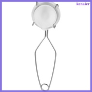 🍽️ 1Set Metal Crucible Tongs and Dish Set for Home Use White Heat Resistant Corrosion Resistant