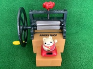 เครื่องบดปลาหมึก บดปลาหมึก แกนลูกกลิ้งบดสแตนเลส แบบมือหมุน 5 นิ้ว มือหมุน 18 ซม.  และ 5.5 นิ้ว มือหม