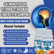OBAT MIGRAIN VERTIGO CLUSTER MIGREN DAN SAKIT KEPALA KELEYENGAN HERBAL PUSING SEBELAH - SALMON FISH