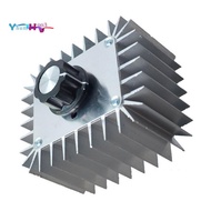 AC 220V 5000W SCR Voltage Regulator Motor Speed Controller Light Dimming Dimmers Thermostat 5000W Mo