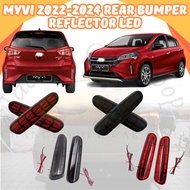 Perodua Myvi 2022-2023 Reflector Rear Bumper Reflector LED DRL Automotive Car