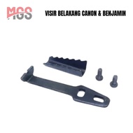 visir / visir belakangan canon & Benjamin