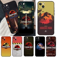 Dinosaur World Jurassic Park Phone Case For iPhone 11 12 13 14 Pro XS Max Mini Cover For iPhone X XR