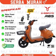 SUPER PROMO!!! Sepeda Listrik E-Bike UWINFLY R8S 12 AH - Bonus HELM