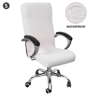 Office เกมคอมพิวเตอร์ชุดคลุมเก้าอี้ยืดหยุ่นได้ลบได้ล้างได้โมเดิร์นยืดขายเก้าอี้หมุนที่นั่งเก้าอี้เล่นเกม Protector Slipcover