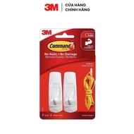 COMMANDTM 17001ANZ 3M heavy-duty wall hook, 1.3kg, 2 pieces/blister