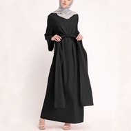 Abaya robe Muslim Plus size 5XL dresses for Women ABAYAS Jubah Plain dress Muslimah Abaya