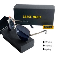 2024 oval sunglasses men original metal frame sun glasses men driving brown shades women UV400 for p