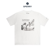 SPERRY HERITAGE TEE (YOUNG MAN) เสื้อยืด ผู้ชาย สีขาว ( STF24AP02T02002 )
