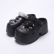 FENTINA Sandal Kodok Dewasa Wanita Kekinian Sandal Fuji Sandal Baim Wedges sandal Jelly Wanita Anti-