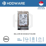 DELL 2.4TB 10K 12G SAS 2.5'' 512e HDD // RWR8F // 0RWR8F // DL2400MM0159
