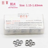 B14 1.15-1.63mm High Accuracy Adjusting Shims B14 Diesel Injector Washer Repair Kits for BOSCH Spray