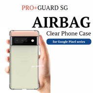 [SG] Airbag Phone Case Pixel 8 Pro 7A 7 7 Pro 6 6 Pro 6A 5 5A 4A 4G 5G Clear Cover Casing Google