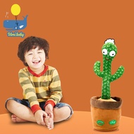 120 Songs Baby Gift Dancing Cactus Toy Friends Gift Dancing Speaking Talking Cactus Toy