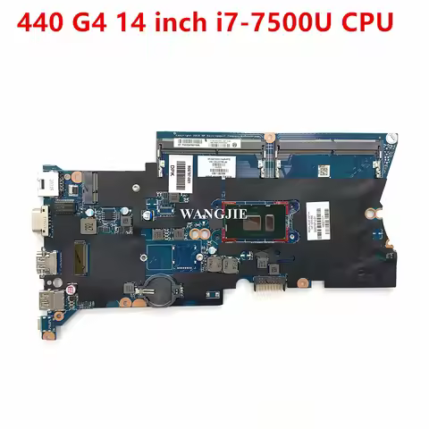 DA0X81MB6E0 For HP Probook 440 G4 14 inch Laptop Motherboard 905797-601 905797-501 905797-001 SR2ZV 