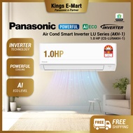 [𝐅𝐑𝐄𝐄 𝐃𝐄𝐋𝐈𝐕𝐄𝐑𝐘] Panasonic R32 Smart Inverter Air Conditioner LU Series Wifi Inverter Aircond (1HP/1.