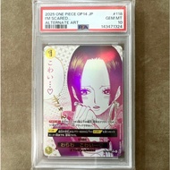 Card PSA10 ONE PIECE Japanese Boa Hancock OP14-118 GEM MINT NF38 50