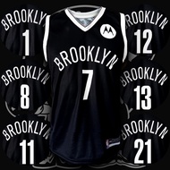 NBA Jersey Brooklyn Nets Team BK0056 ICON Size S-5XL
