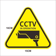 CCTV STICKER - CCTV WARNING - CCTV STICKER CCTV STICKER 01