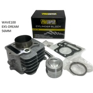 [ WAVE100 / EX5 DREAM ] PROTAPER RACING BLOCK [ 53MM / 56MM ] DOME PISTON / SEMI DOME PISTON