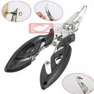 Stainless Steel Fishing Hook Pliers HOOK Remover - J1352 - Black