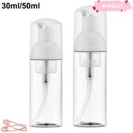 WUPEI47G9 Empty Bottle, 30/50ml  Foam Pump Bottle, Portable Plastic Refillable Bottle Cosmetics Pack