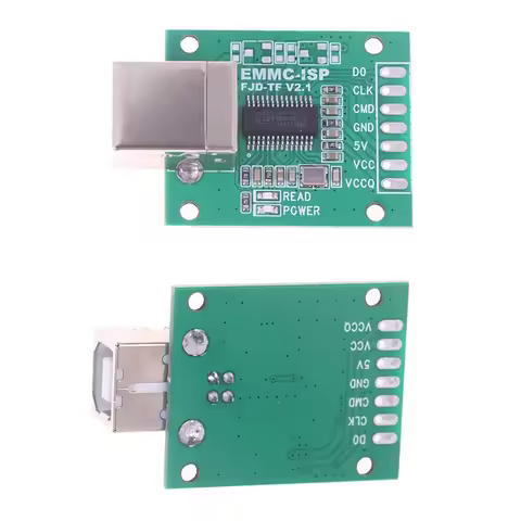 AU6438BS Mobile Phone Repair Flash Machine Unlock EMMC-ISP Tool USB-B Type Communication