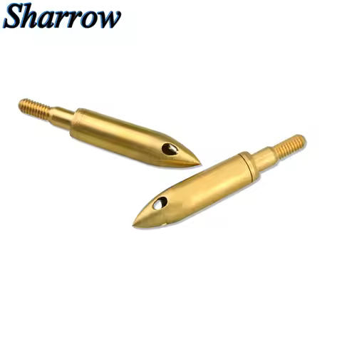 Copper Whistle Carbon Arrow Arrowhead F Screw Hunting Archery Arrow Field Hunting Arrow Heads Durabl