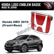 Honda HRV 2016 FRONT & REAR Car Logo Emblem