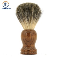 Mixed Brush Foam Sale+Men's Badger Hair Manufacturer Road Shaving Brush Brown Wholesale Wooden Handl