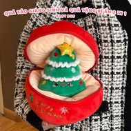 Christmas Apple and Mysterious Gift 2 In 1, Stuffed Apple Christmas decoration, makes a meaningful g