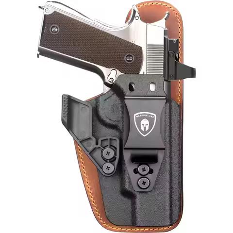 Only For 1911, 5" Holster, IWB Hydrid Holster:Colt/Kimber/Tisas/S&W/Ruger/Sig/RIA etc,Retention | Ul