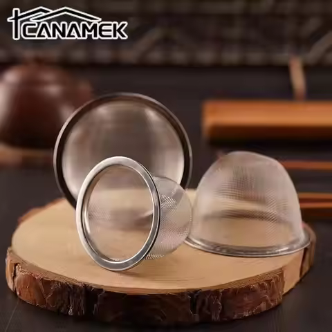 Diameter 4.8-8.8CM Reusable Stainless Steel Mesh Tea Infuser Strainer Teapot Tea Leaf Spice Filter D