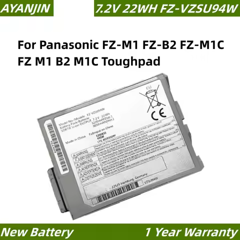 NEW FZ-VZSU94W VZSU95W VZSU94 VZSU94JS 7.2V 22Wh Laptop Battery For Panasonic FZ-M1 FZ-B2 FZ-M1C FZ 