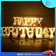 DELLED A-Z 26 Letters White LED Night Light Marquee Sign Alphabet Lamp