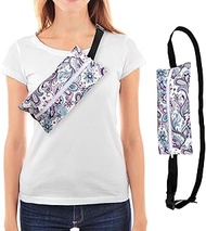 FSUHHIAD EpiPen Carrying Case with Adjustable Belt Portable Medical Pouch holds 2 Epipens Auvi-Q Inj