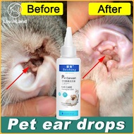 120ML dog ear infection drops dog ear cleaner cat ear cleaner pet ear cleaner cat ear mite medicine