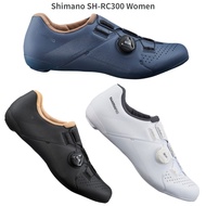 New shimano SH RC3 RC300 Women Road Shoes Vent Carbon Road Shoes SH-RC3 Road Lock shoes RC3 cycling 