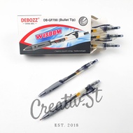 Debozz Pulpen Pena Bolpen Gel Pen DB-GP700 Wisdom 0.5 Mm