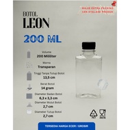 LEON BOTTLE 200ML 14GR 200ML POCKET BOTTLE/ 200ML SQUARE COFFEE BOTTLE/