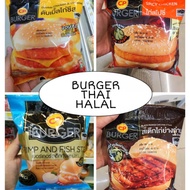 BURGER THAI 7E HALAL  BURGER FROZEN / BURGER THAI MURAH