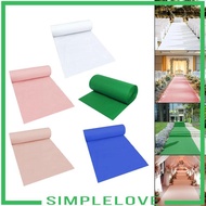 [Simple] Wedding Aisle Runner Wedding Rug 32.8"ft Polyester Anti Slip 1.2M Wide for