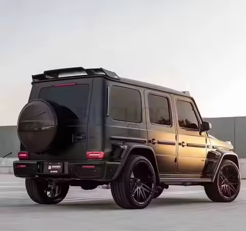 Rear Roof Top Lip Tail Wing Refits Spiler wing Real Carbon Fiber Spoiler For Mercedes Benz G Class W