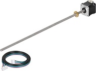 Nema 17 Stepper Motor Integrated 15.75in(400mm) T8 Lead Screw 1.7A Brass Nut 1m Cable 2 Phase 4 Lead
