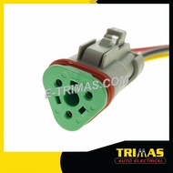 HX-83211-FM 3 Pin Automotive Socket Connector
