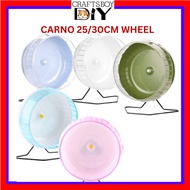 ✮Hamster Wheel Syrian Wheel Hedgehog Wheel Roda Hamster Besar Big Hamster Wheel 30cm 25cm Carno Whee