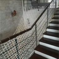 Safe stair net for children - mesh [5cm_10cm] width 0.8m