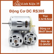 RS385 12-36VDC DC motor, high speed
